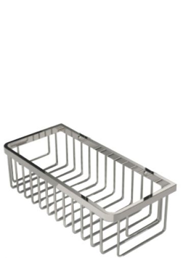 Shower Basket For Exposed Bar Valves, Chrome Plated