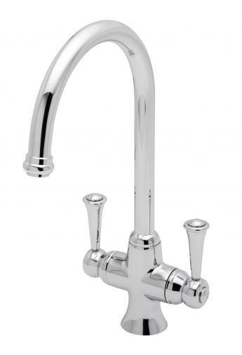 Hale Traditional mono sink mixer, Chrome Plated
